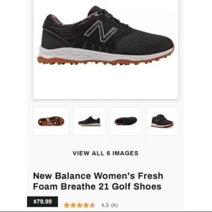 New Balance Women's Fresh
Foam Breathe 21 Golf Shoes